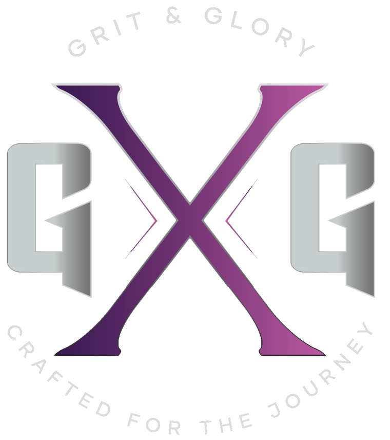 Grit & Glory men's grooming brand logo

